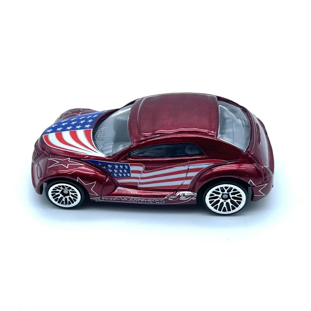 Hot Wheels Chrysler Pronto‎ Car American Flag Diecast 1/64 Collector #079 Loose